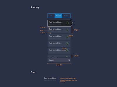 UI Guideline product ui