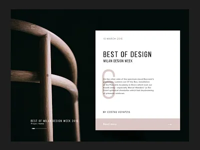 Article article blog news ui web web design website