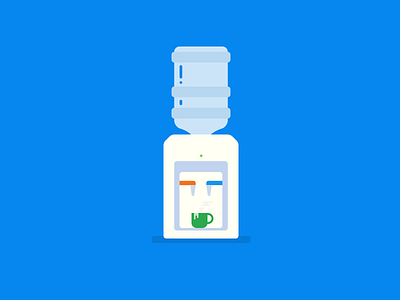 Water cooler drink illustration sketch app water watercooler