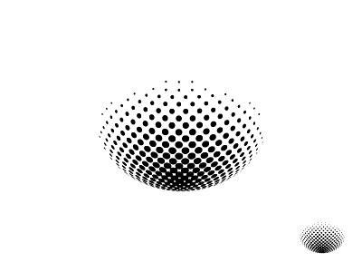 Sphero architecture black branding community connection dots logo mark network points sphere web