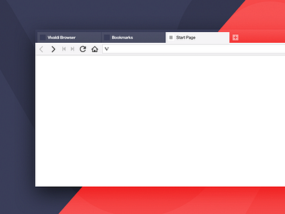 Vivaldi Sketch browser desktop ui vivaldi web webbrowser