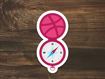 Discover compass discover dribbble