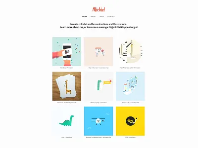 Site update 2d animation animation illustration