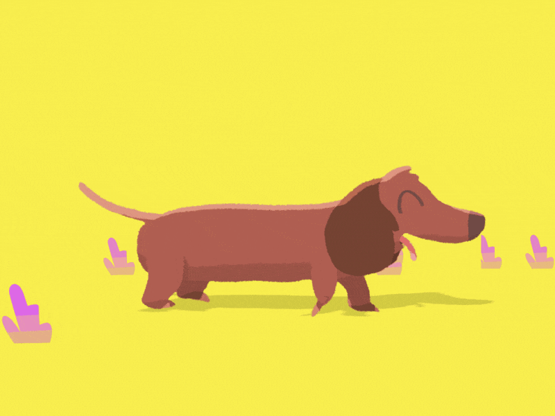 Dag after effects animation dag dog doggie happy rig walkies