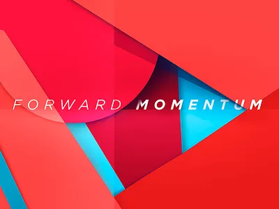 Keep it moving abstract arrow design forward material momentum shapes triangle