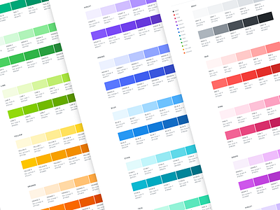 Open color swatches color colors opencolor scheme swatches ui web