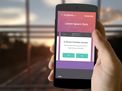 Quiz - Mobile Version form mobile quiz site website