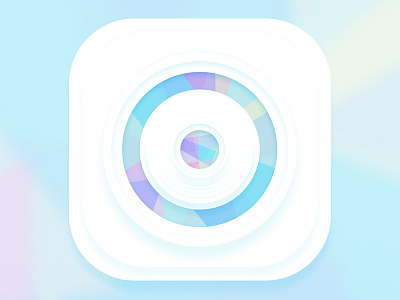 Some kind of icon abstract app app icon button circle icon