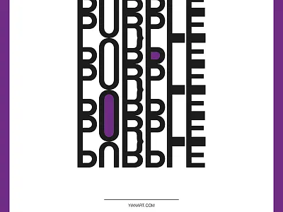 Purple_The Dna Of Colours_Yianart.Com art colours design digital digital art dna graphic graphic design poster purple typography vector