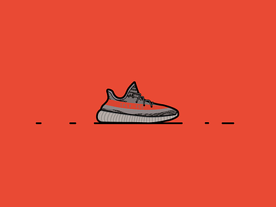 Yeezy 350 v2 Beluga adidas atlanta black icon illustration kanye rapper shoes sneakerhead sneakers vector yeezy