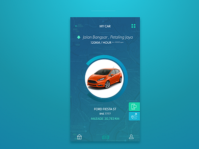 Apps Design (Car Apps) apps mobile