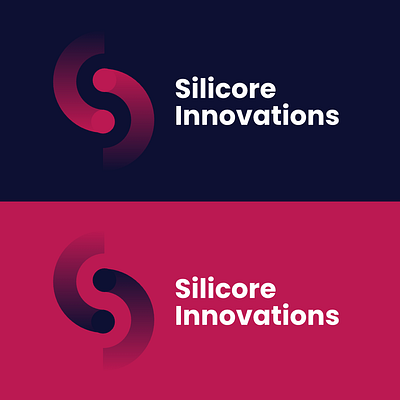 Silicore Innovations | Logo abstract brand branding clean data digital flat future geometric innovation logo minimal modern progress science simple tech technologic technology vector