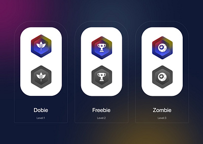 Badge Icons achievement animation awrds badges barnding caliber game game ui gaming componants icon set illustration level level icons logo medal progress rewards ui up vector