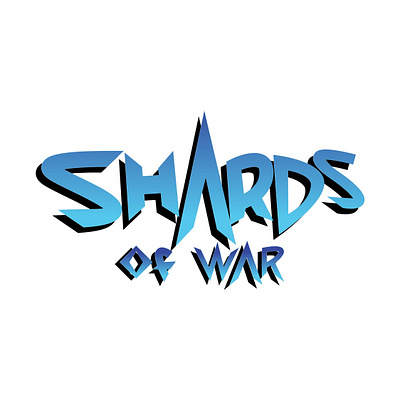 Shards Of War - Game branding logo shards shards of war