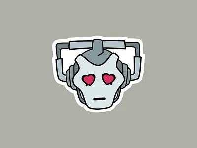 Emotional Cybermen cybermen doctor who imessage ios robot sticker