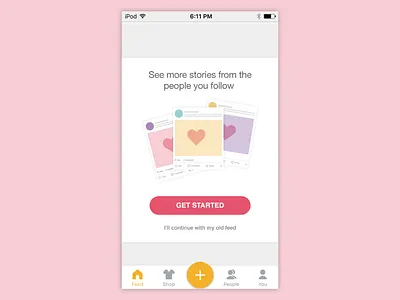 Go Social Card for Roposo card onboarding