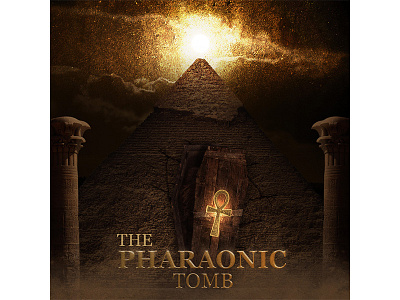 The pharaonic tomb poster designer egypt egyptian freelance graphic keyoflife pharaonic poster pyramids tomb