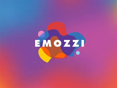 Emozzi Concept branding color emotions logo