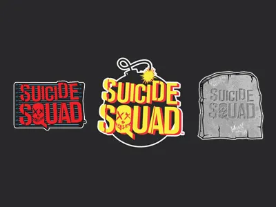 Suicide Squad Logo Graphics