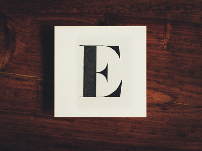 E 36daysoftype analog e hand lettering paper
