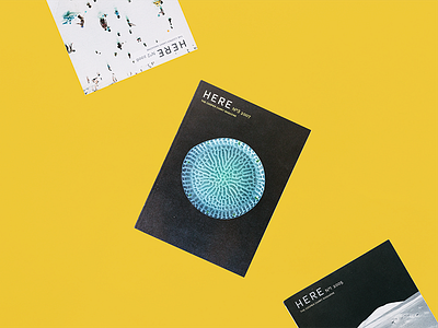 Here Magazine icon product photography publication