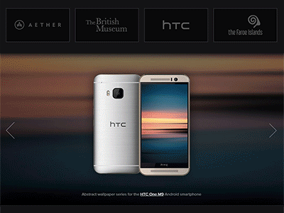 Photography Portfolio - Image Slider design image images interface photography portfolio slider ui webdesign