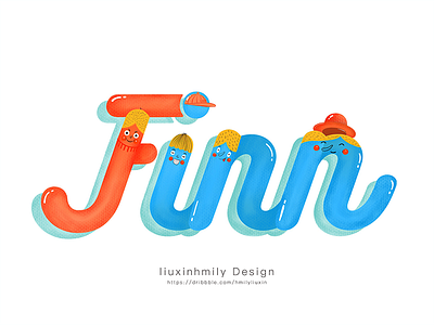 The name of Finn－Draw by iPad Pro font