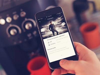 Good friend information ui，app