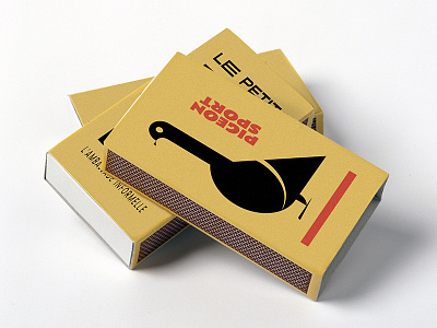 Colombe Matchbox color design illustration matchbox retro