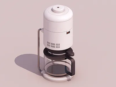 Aromaster Kf 20 For Braun braun c4d dieter low poly rams