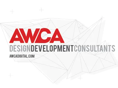 AWCA Logo agency brand design logo logo design