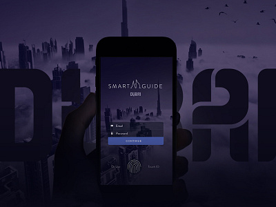 Dubai Smart guide product design travel ui ux