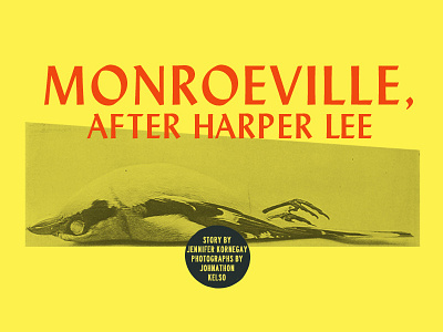 Monroeville 1960s bird editorial type