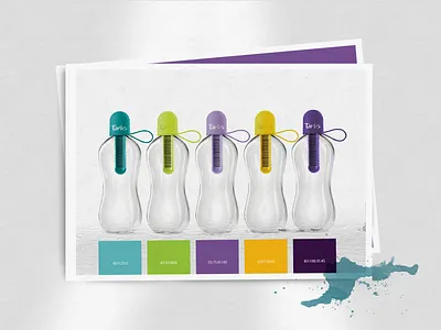 Colors Tarks branding colors gênia tarks water
