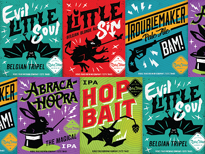 Rebel Lineup beer brew craft beer local label
