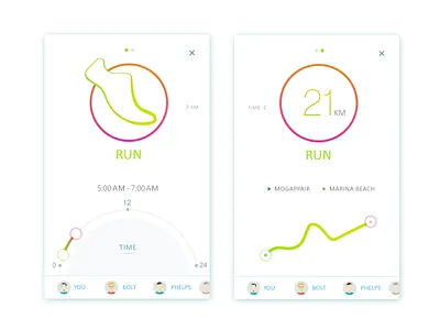 Planner - popup calendar mobile mobileapp planner ui ux