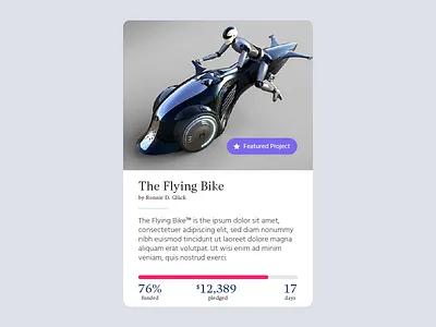DailyUI - 032 ·Crowdfunding Campaign crowdfunding campaign dailyui dailyui32