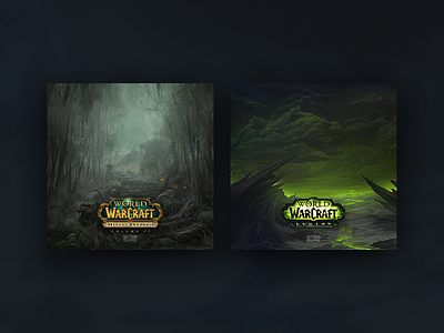 WoW Album Artwork Volume 2 album albumart blizzard cover music ocd soundtrack world of warcraft