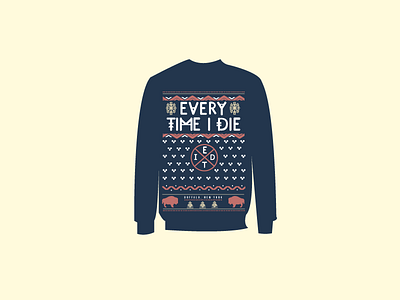 Happy Sweater Season!!! every time i die illustration low teens