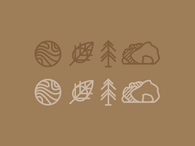 Contour Map Icons contour earth icons leaf map nature outside rock tree