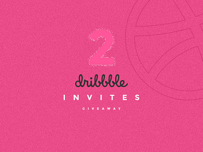 2 Dribbble Invites draft drafting dribbble invitation invite