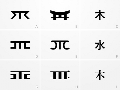 CTC — Monogram Exploration branding ctc identity japanese logo monogram