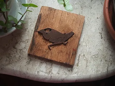 Gaturamo Records bird branding brazil label music samba visual identity woodwork