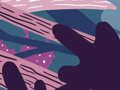 Branches adventure fantasy illustration manga studio teal