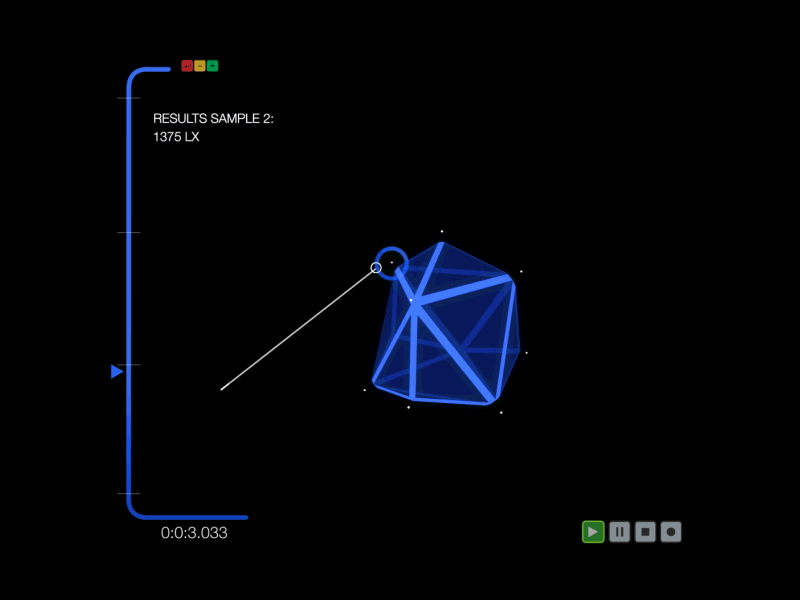 Scanning UI 2 2d 3d c4d cinema flat flat animation motion design motion graphics scifi ux xi