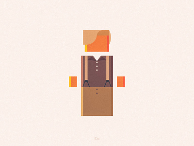 Jack!! ... Come Back!! anybuddy character design flat geometric minimal titanic
