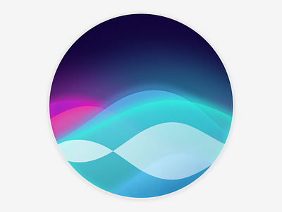 Siri Logo Remake design logo mac os remake sierra siri sketch ui ux