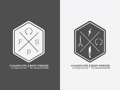 Logos black and white brand identity business card logo print