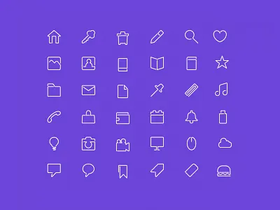 Line Icons design icon icons illustrator minimal icons stroke stroke icons vector