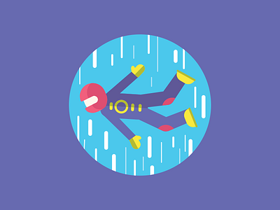 parachute jumper adventures flat holiday icon illustration parachute sky sport vector